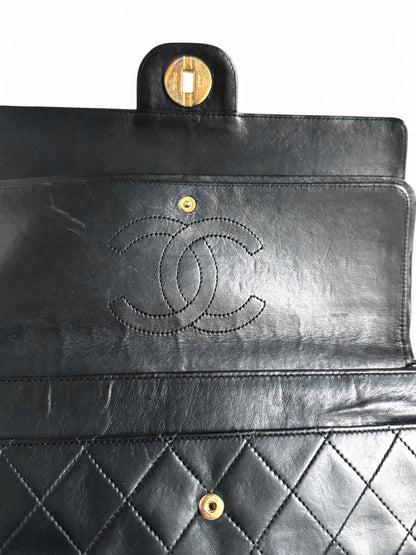 CHANEL Matelasse Lambskin Double Flap