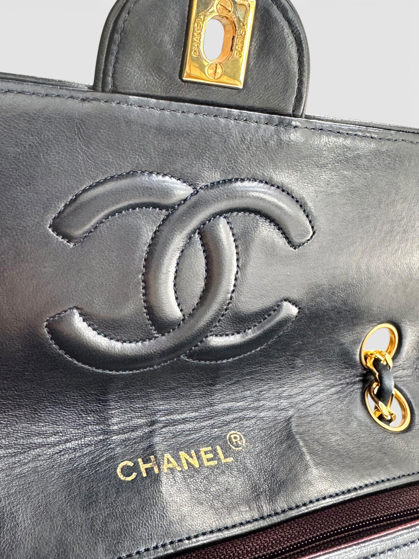 CHANEL Lambskin Classic Flap Bag