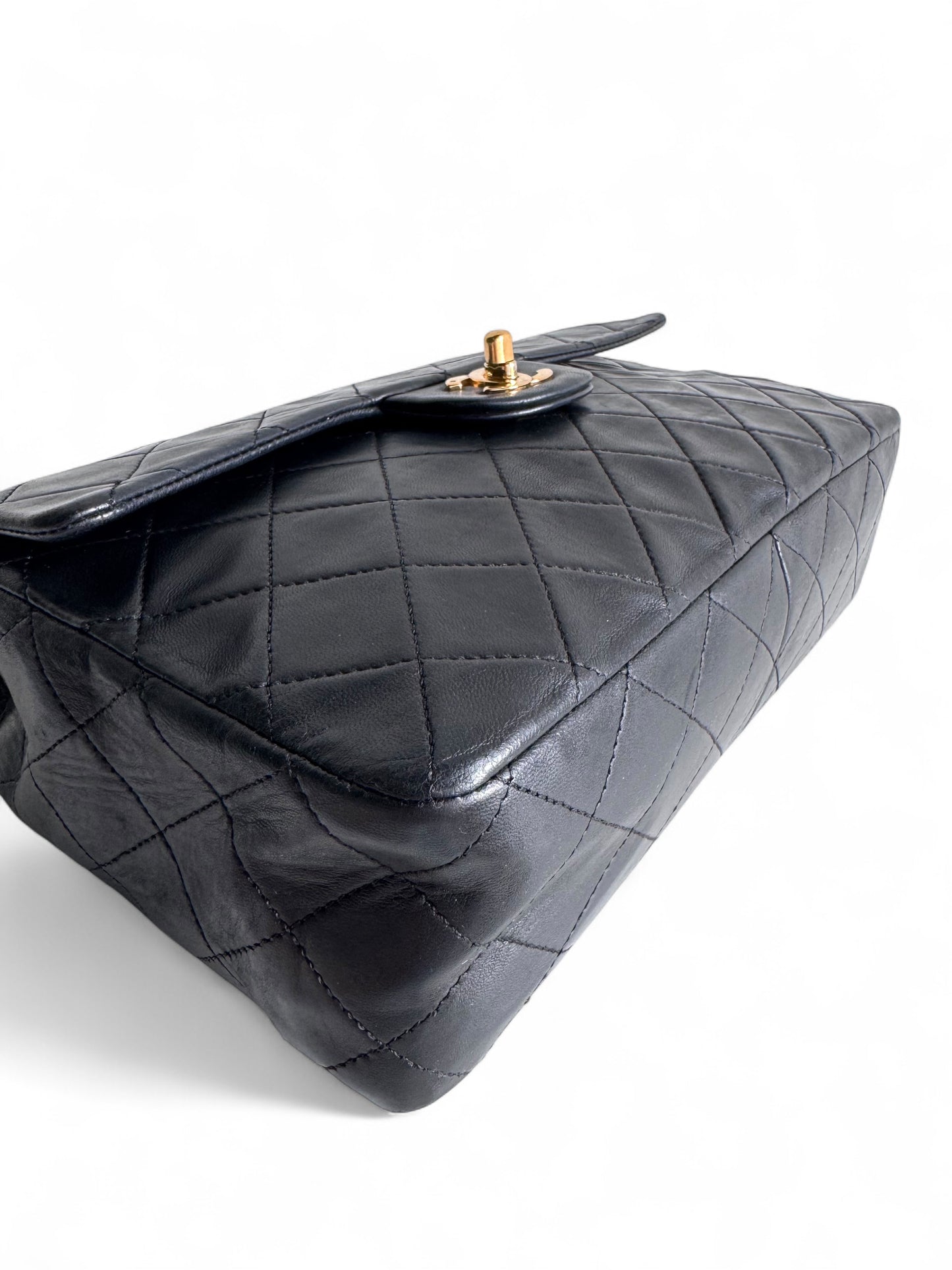 CHANEL Lambskin Classic Medium Double Flap