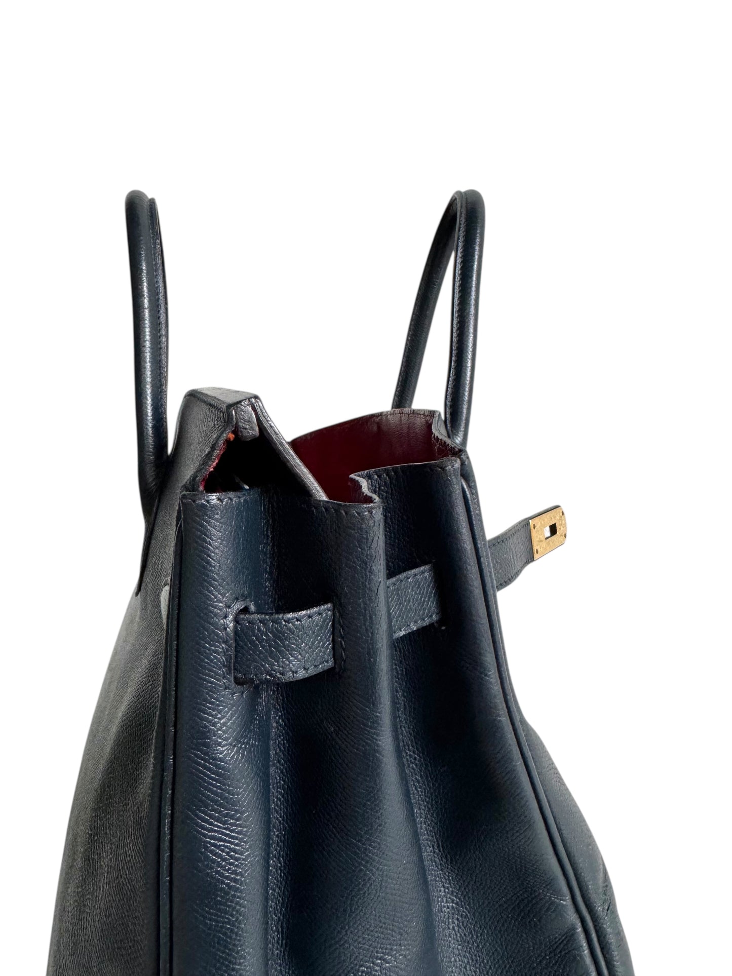 Hermès HAC Haut à Courroies 36 Courchevel Gold Hardware