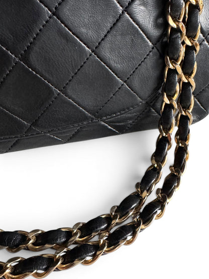 CHANEL Lambskin Quilted Small Double Flap