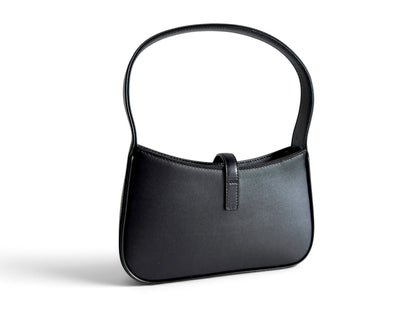 SAINT LAURENT Smooth Calfskin Le 5 A 7 Mini Hobo Bag