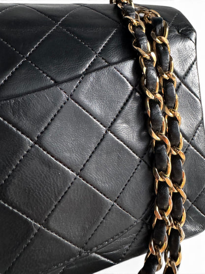 CHANEL Lambskin Quilted Small Double Flap