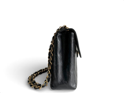 CHANEL Lambskin Quilted Jumbo Single Flap Bag