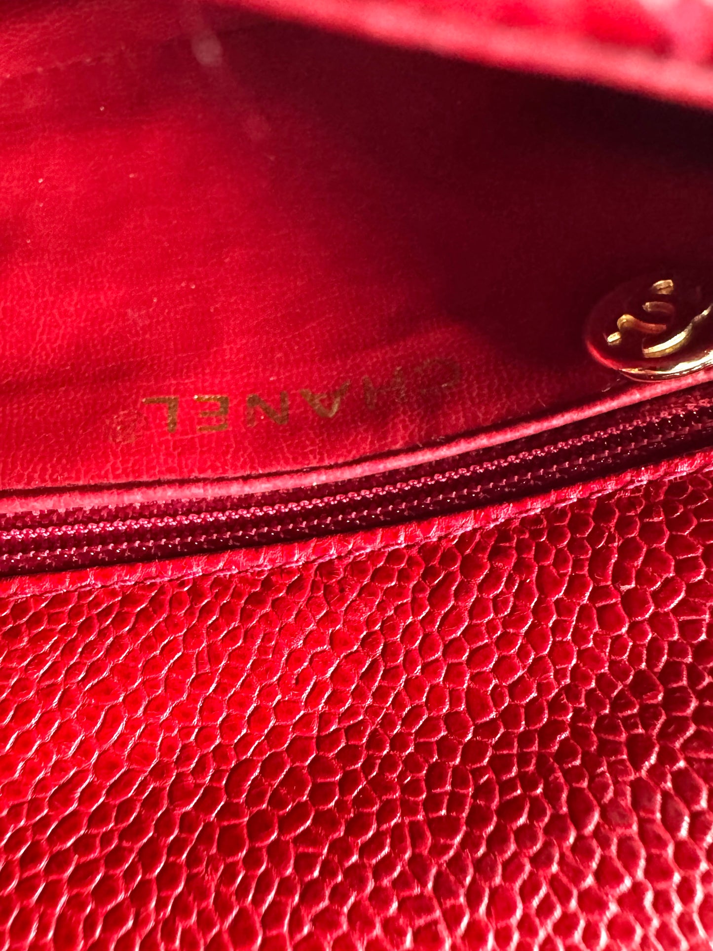 CHANEL Caviar Quilted Flap Waist Belt Bag