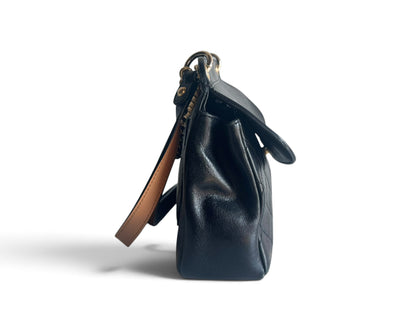 CHANEL Calfskin Curve Flap Bag