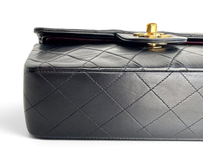 CHANEL Lambskin Quilted Small Double Flap