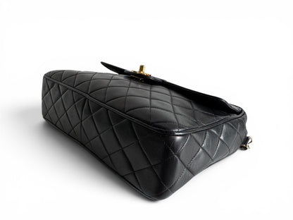 Chanel Lambskin Quilted Flap Camera Tassel Case
