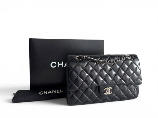 CHANEL Classic 11.12 Lambskin Medium Double Flap