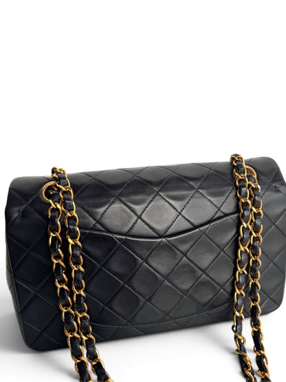 CHANEL Lambskin Quilted Small Double Flap