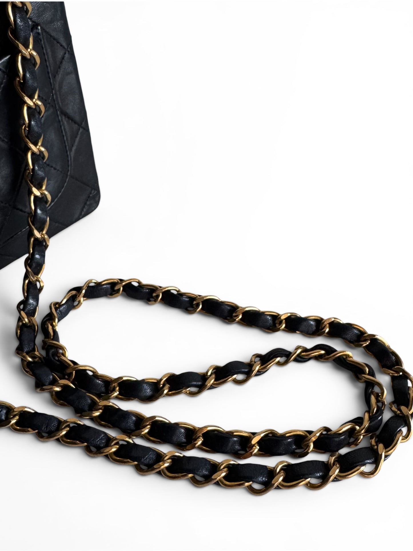 CHANEL Lambskin Quilted Mini Flap Bag