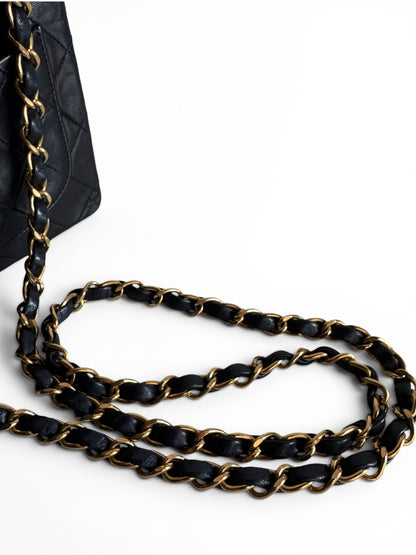 CHANEL Lambskin Quilted Mini Flap Bag