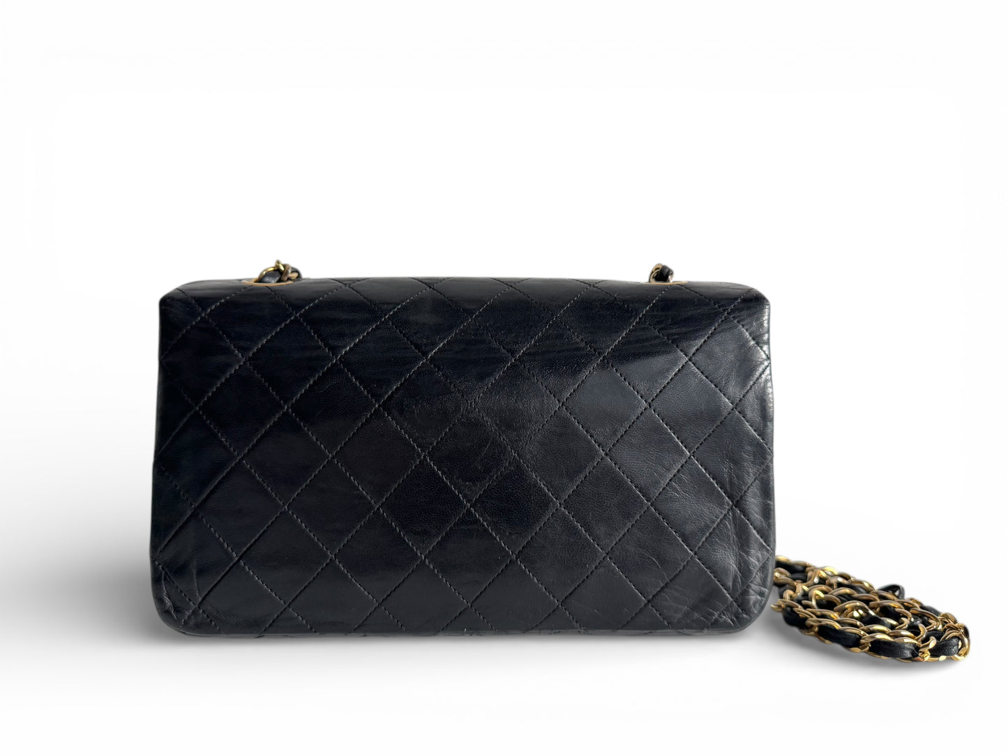 CHANEL Lambskin Vintage Single Flap Bag