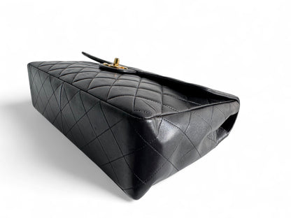 CHANEL Lambskin Quilted Jumbo Single Flap Bag