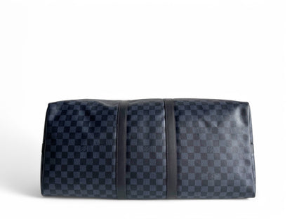 LOUIS VUITTON Damier Graphite Keepall Bandouliere 55