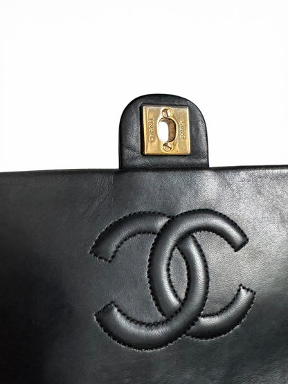 CHANEL Lambskin Quilted Small Single Flap