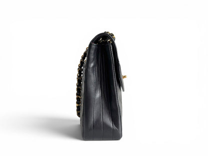 CHANEL Lambskin Quilted Medium Single Flap