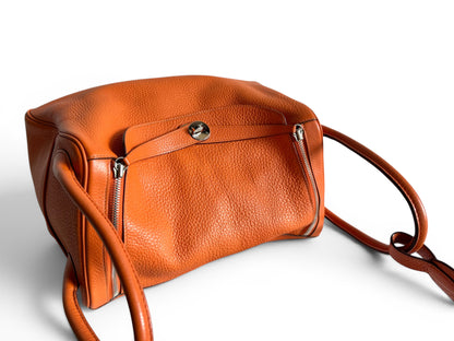 HERMES Taurillon Clemence Lindy 34