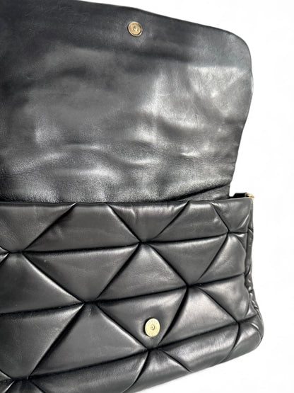 PRADA System Nappa Leather Patchwork Bag