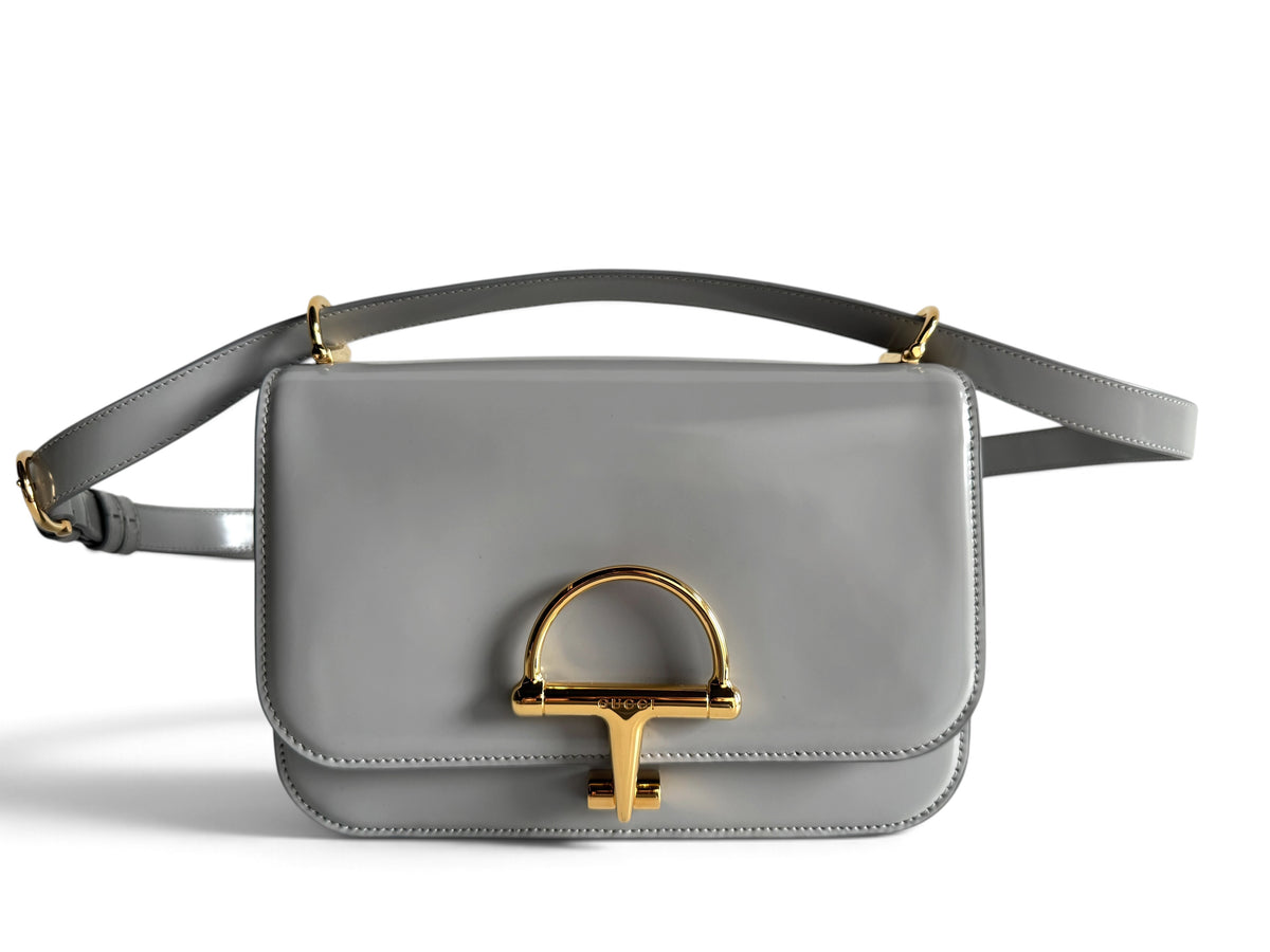 GUCCI Calfskin Siena Shoulder Bag