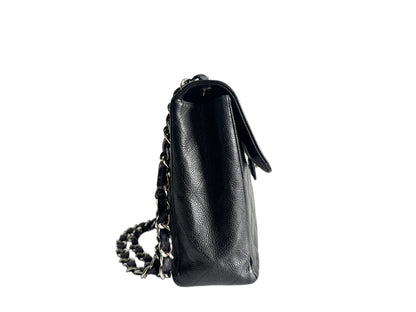 CHANEL Caviar Jumbo Single Flap Bag