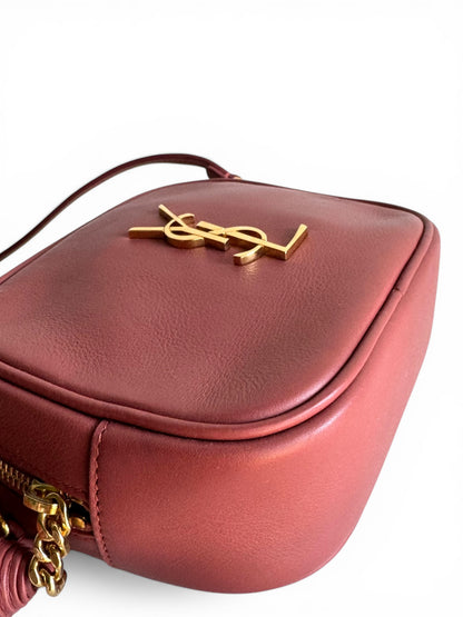 SAINT LAURENT Nappa Monogram Blogger Bag