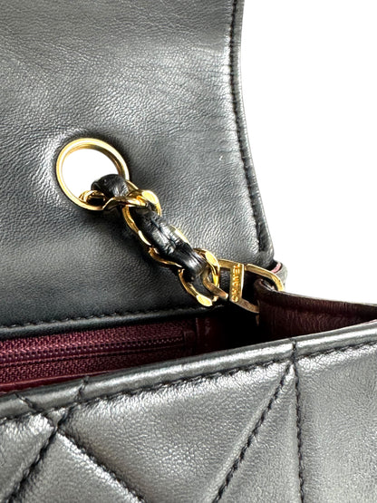 CHANEL Vintage Lambskin Small Diana Flap Bag