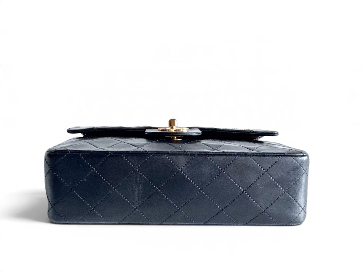 CHANEL Lambskin Quilted Small Double Flap
