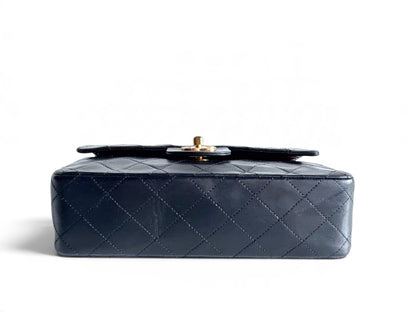 CHANEL Lambskin Quilted Small Double Flap