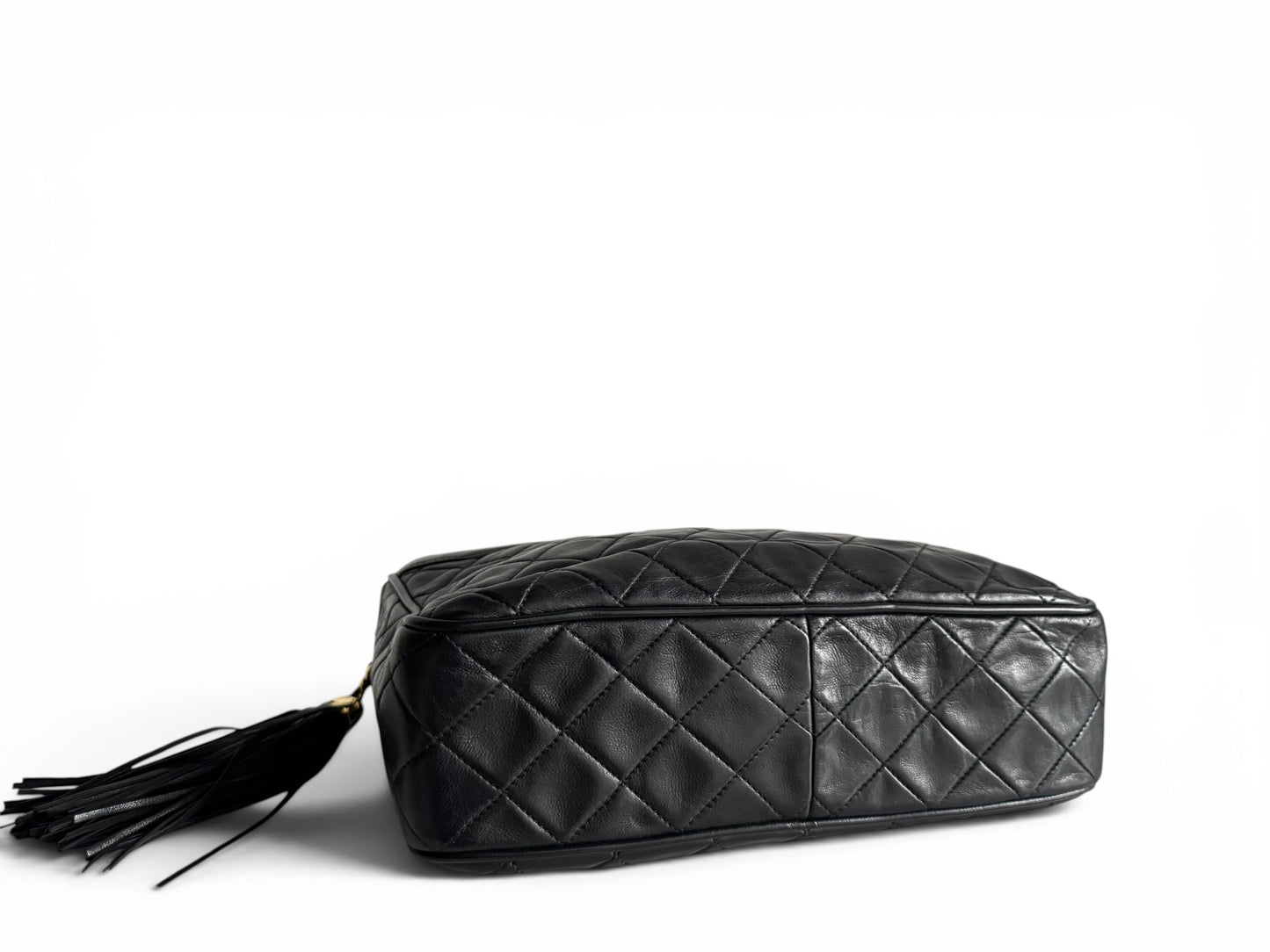 CHANEL Vintage Quilted Camera Bag