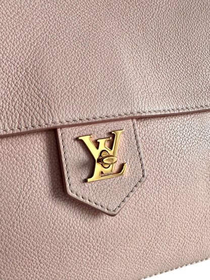 LOUIS VUITTON Calfskin Lockme PM