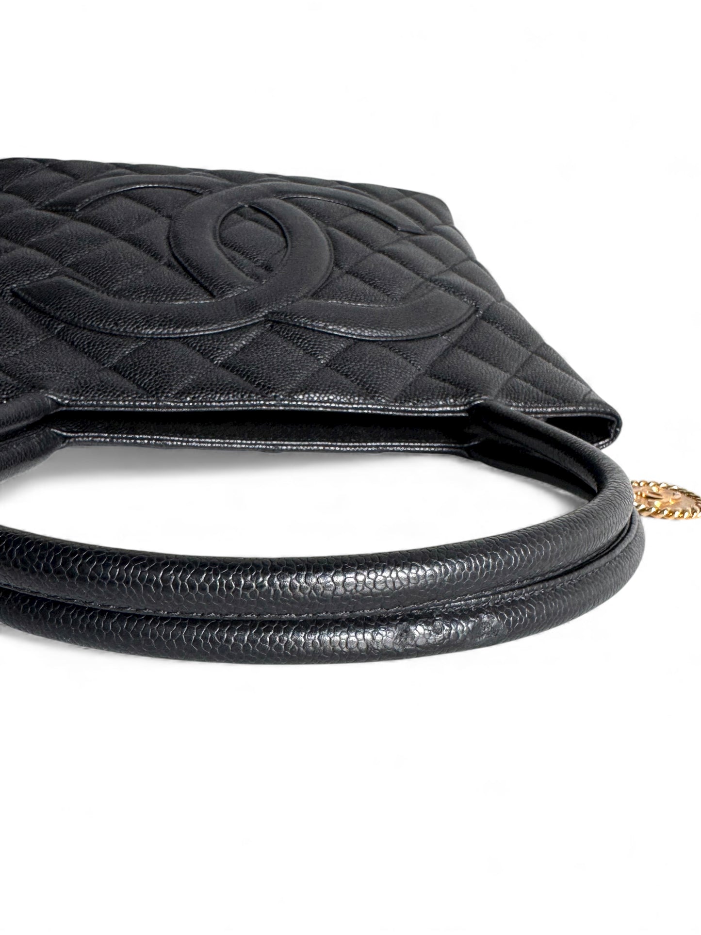 CHANEL Caviar Quilted Medallion Tote