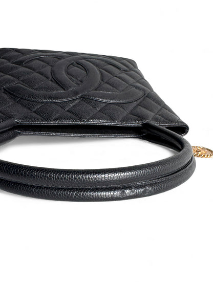 CHANEL Caviar Quilted Medallion Tote