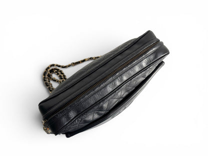 CHANEL Lambskin Quilted Tassel Camera Case