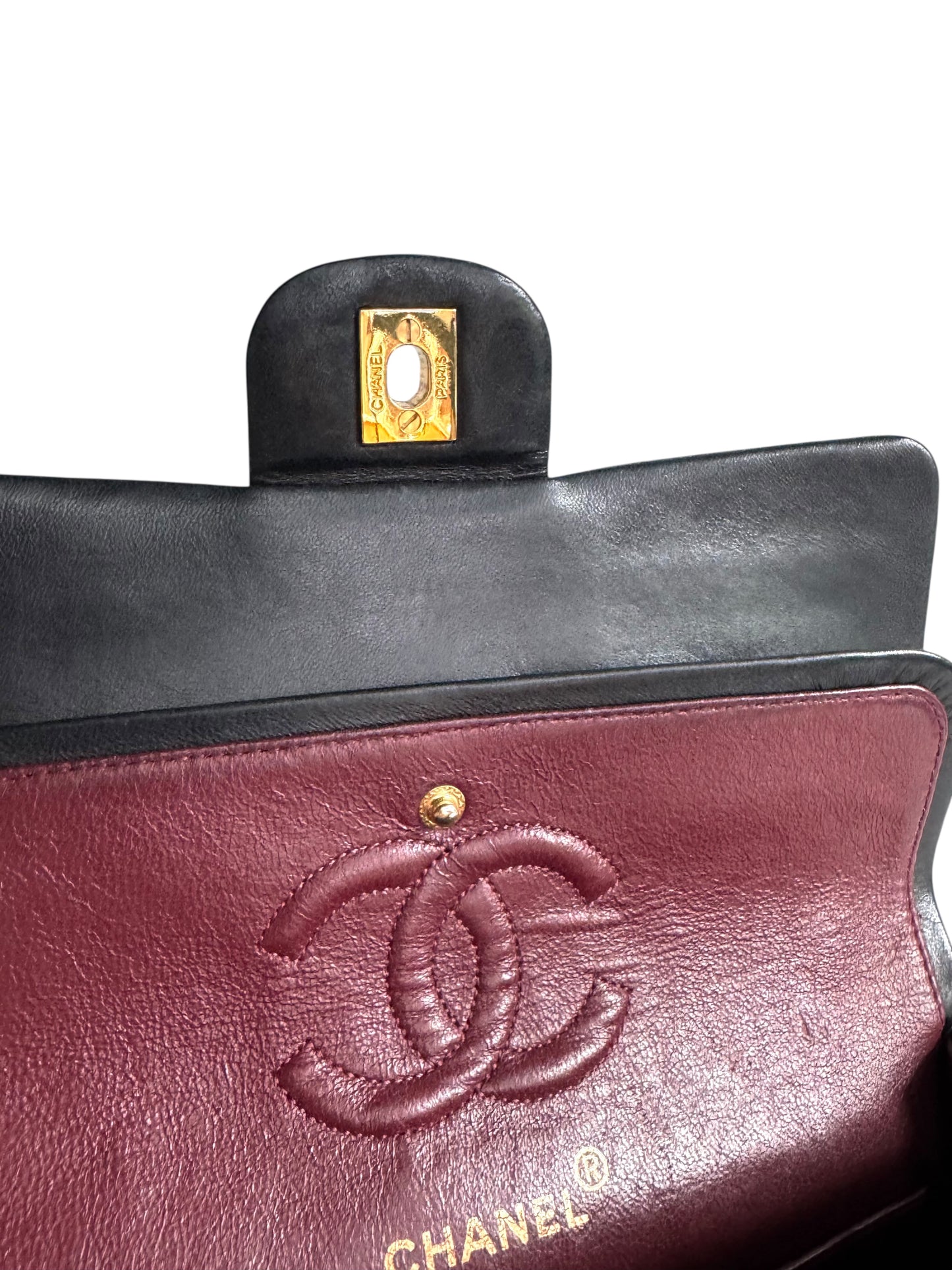 CHANEL Timeless Lambskin Classic Double Flap Bag