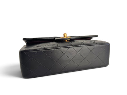 CHANEL Lambskin Quilted Small Double Flap