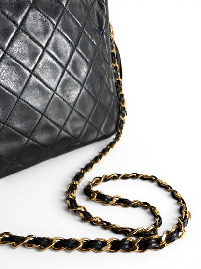 CHANEL Vintage Quilted Camera Bag
