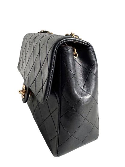 CHANEL Lambskin Quilted Small Single Flap