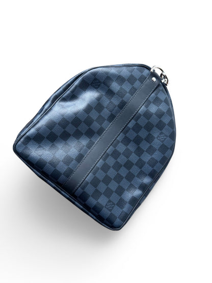 LOUIS VUITTON Damier Graphite Keepall Bandouliere 55