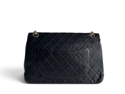 CHANEL Lambskin Medium Mademoiselle Double Flap