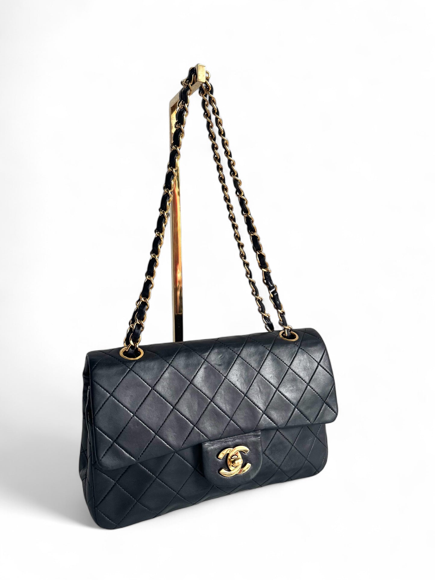 CHANEL Timeless Lambskin Classic Double Flap Bag