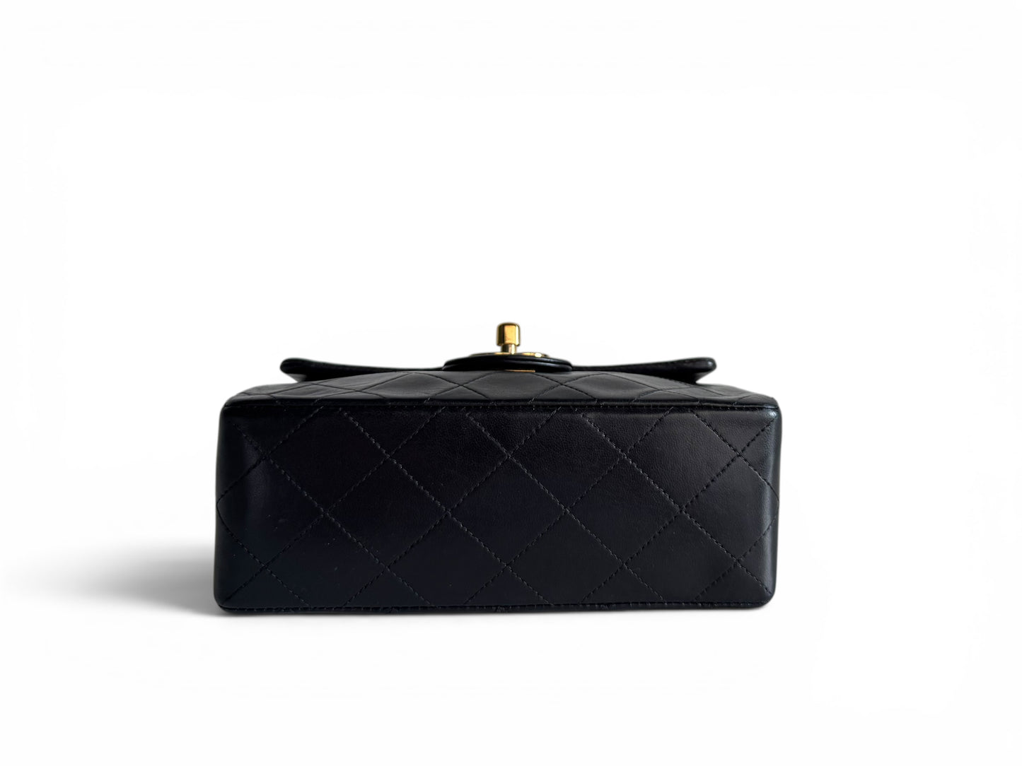 CHANEL Lambskin Quilted Mini Flap Bag