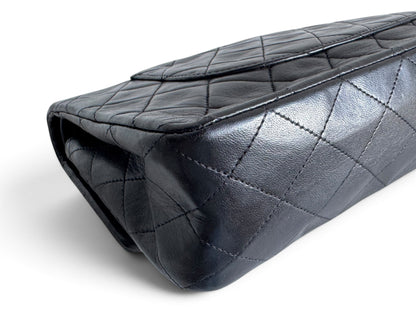 CHANEL Lambskin Quilted Medium Double Flap