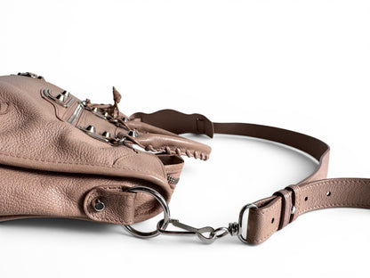 BALENCIAGA Chevre Gold Metallic Edge Hardware Bag