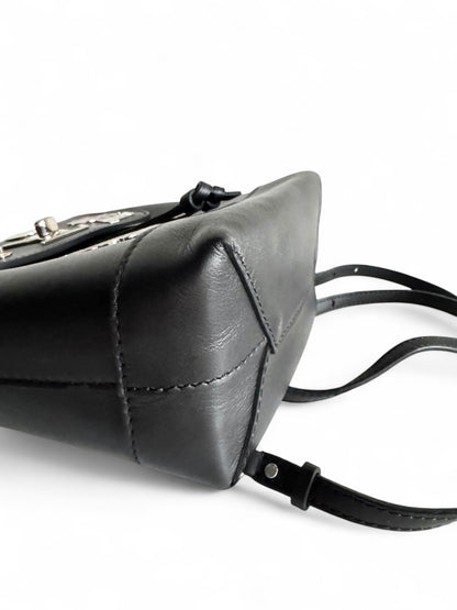 LOUIS VUITTON My Lockme Mini Pins Leather Backpack