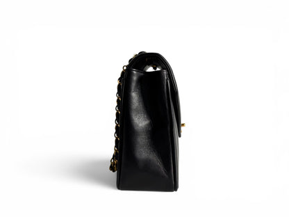 Chanel Lambskin Chevron Single Flap Bag