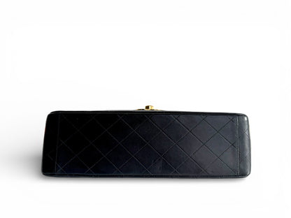 CHANEL Lambskin Quilted XL Jumbo Single Flap Bag