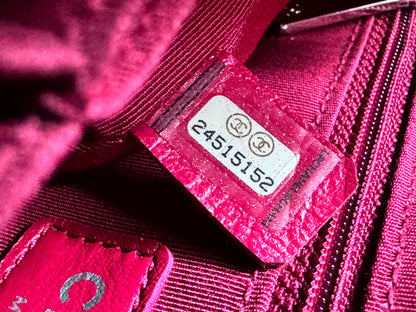 CHANEL Tweed Calfskin Quilted Medium Gabrielle Hobo