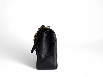 Chanel Lambskin Matelasse Flap Chain Handle Bag