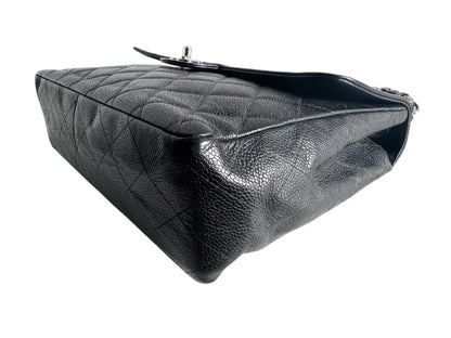 CHANEL Caviar Jumbo Single Flap Bag